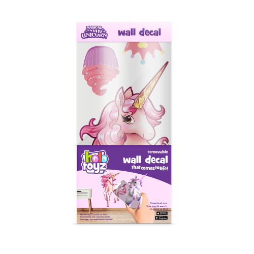 holotoyz-poster-mural-licorne-magique-et-decalco