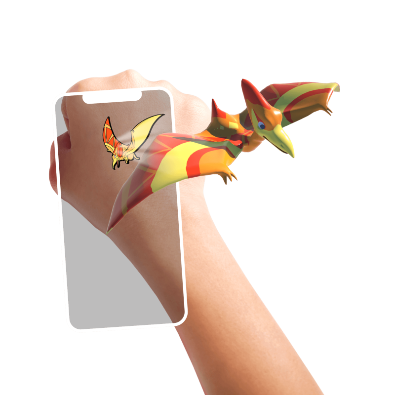 Tatouage Temporaire Dinosaure – Image 2