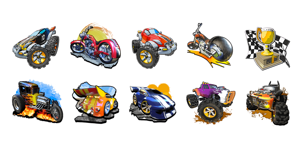 Holotoyz stickers matal-mania