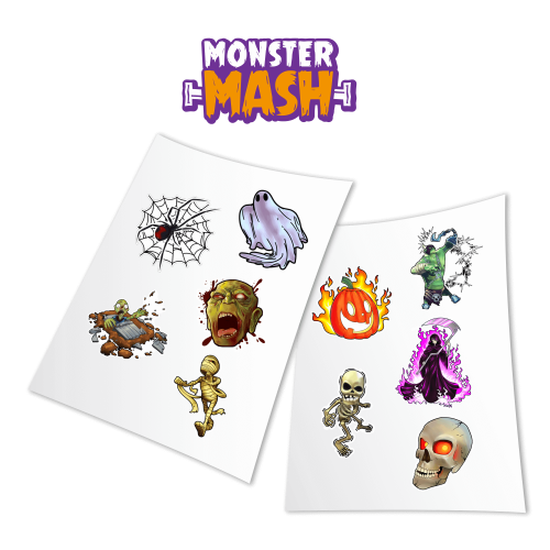 STICKERS Monster Mash